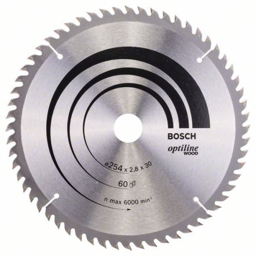 BOSCH Pânză de ferăstrău Optiline Wood 216 x 30 x 2,8 mm, 48 2608640641