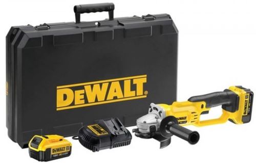 Polizor unghiular fără fir DEWALT DCG412M2