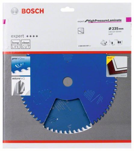 Pânză de ferăstrău BOSCH EX TR H 235x30-64 2608644357