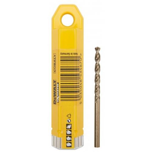 Burghie DeWALT pentru metal HSS-E COBALT 10,2 x 133 mm (10 buc) DT4943