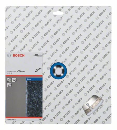 Disc de tăiere cu diamant BOSCH Standard pentru piatră 300 x 22,23 x 3,1 x 10 mm 2608602698