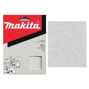 Hârtie șlefuită MAKITA 114x140 mm K60, 10 buc P-36522