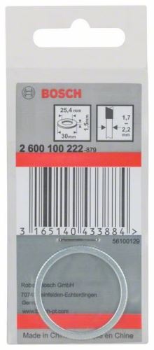 BOSCH Inel de reducere pentru pânze de ferăstrău 30 x 25,4 x 1,5 mm 2600100222