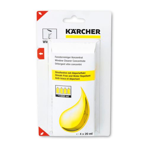 Kärcher Concentrat pentru curățarea geamurilor RM 503, 4x20 ml 62953020