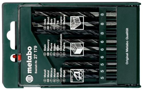 Set de găurit METABO HSS (9 buc) 627179000