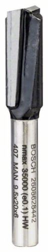 BOSCH Freză pentru caneluri; tija 6 mm 2608628442