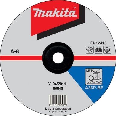 Disc abraziv MAKITA otel 150x6x22,23 mm A-84981