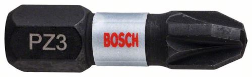 Bit de control al impactului BOSCH PZ3 25 mm, 2 buc 2608522402