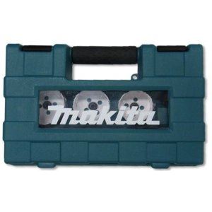 MAKITA set găuri BiM (cu filet) 16,19, 22, 25, 32, 35, 37, 44, 51, 54, 57 și 68 mm + 2x adaptor + 2x st D-63993