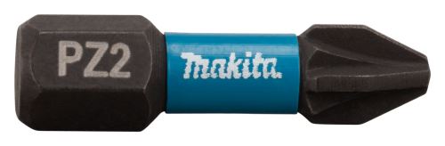 Bit de torsiune MAKITA 1/4" IMPACT BLACK PZ2, 25 mm 2 buc B-63644