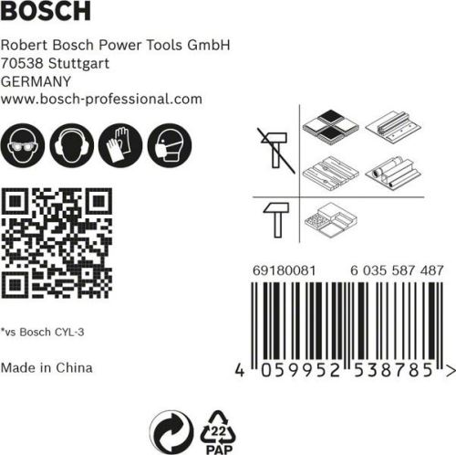 BOSCH EXPERT HEX-9 MultiConstruction 4/5/6/6/8mm (5 buc) 2608900585