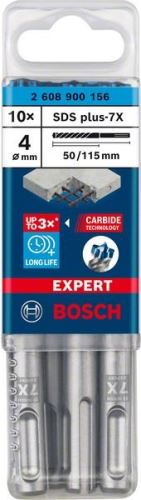 Burghiu BOSCH EXPERT SDS plus-7X, 4x50x115 10 buc 2608900156