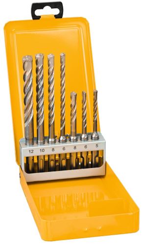 Set de găurit DeWALT Extreme SDS-Plus pentru zidărie, beton (7 buc) DT9701