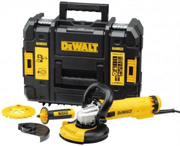 Polizor unghiular DEWALT pentru slefuirea betonului DWE4217KT