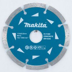 Disc de tăiat diamant segmentat MAKITA 115x22,23 mm D-41589