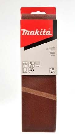 Cureaua de slefuit MAKITA 76x610 mm K240 5 buc P-37378