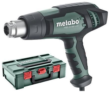 Metabo HGE 23-650 LCD Pistol termic + Metabox 603065500