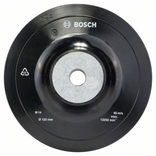 BOSCH Placă suport Standard M14 125 mm 125 mm, 12.500 rpm 1608601033