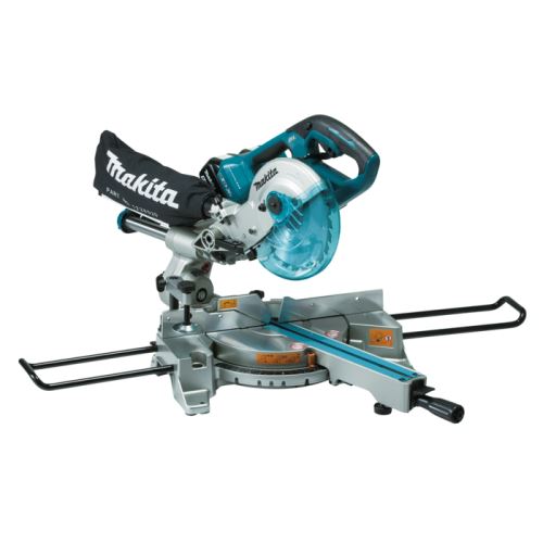 MAKITA ferăstrău de onglet cu acumulator 190 mm, Li-ion LXT 2 x 18 V / 5,0 Ah DLS714NPT2