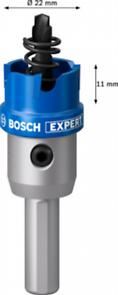 Perforator din carbură BOSCH EXPERT Tablă 22 mm 2608901405