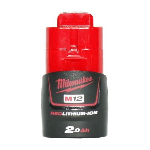 Baterie MILWAUKEE M12 B2 (12 V / 2,0 Ah) REDLITHIUM 4932430064