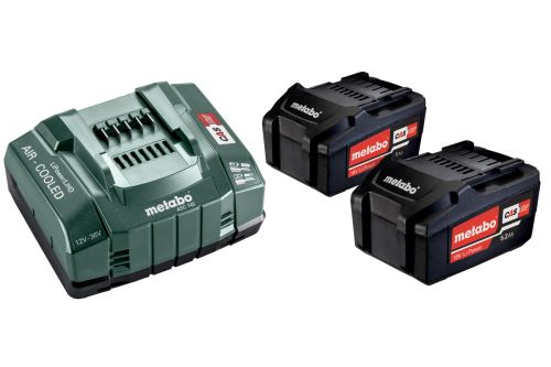 METABO Set de bază (încărcător + baterii) 18V / 2 x 5,2 Ah 685051000