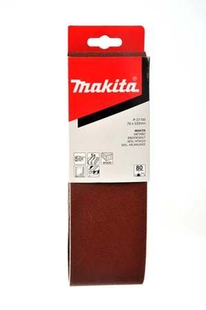 Cureaua de slefuit MAKITA 76x533 mm K60 5 buc P-37188