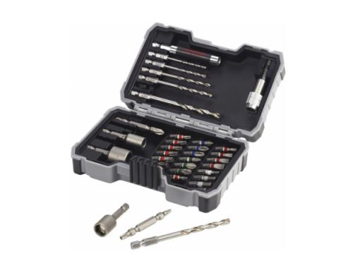 Set de 35 de bucăți de șurubelniță și burghii pentru metal BOSCH 2607017565