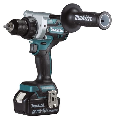 MAKITA Șurubelniță fără fir Li-ion LXT 18V 5.0 Ah, Makpac DDF486RTJ