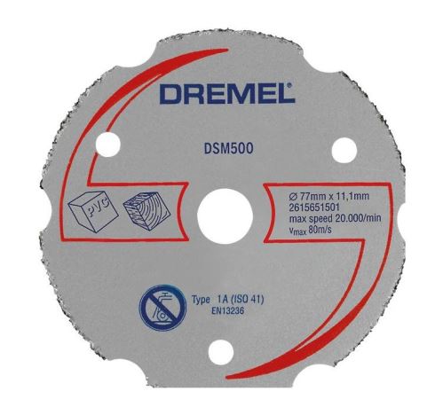 DREMEL Disc de tăiere universal din carbură 2615S500JB