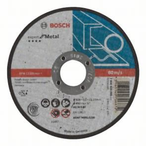 BOSCH Disc de tăiere drept Expert pentru metal AS 30 S BF, 115 mm, 3,0 mm 2608603395