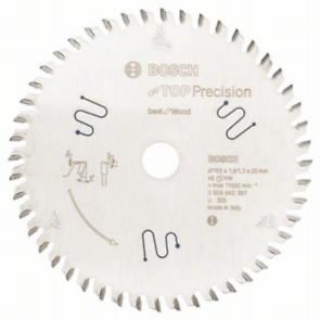 Pânză de ferăstrău circular BOSCH Top Precision Best for Multi Material 165 x 20 x 1,8 mm, 56 2608642387