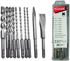 Makita SDS-Plus set de burghie 10 buc D-46361