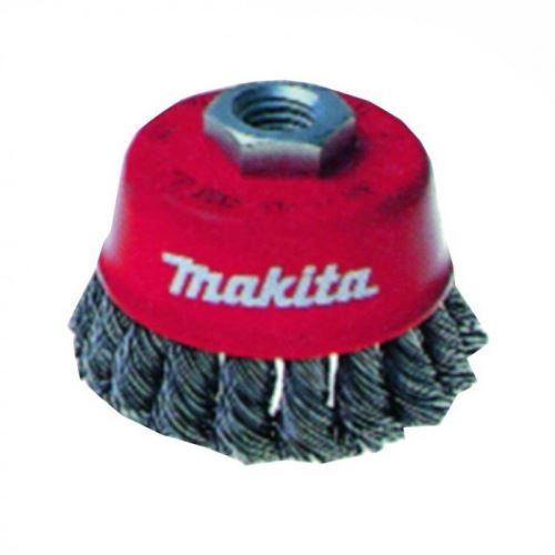 MAKITA Sârmă de oțel cupă împletită perie sârmă 65 mm P-04488