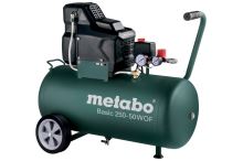 METABO Compresor fără ulei Basic 250-50 W OF 601535000 METABO Compresor fără ulei Basic 250-50 W OF 601535000