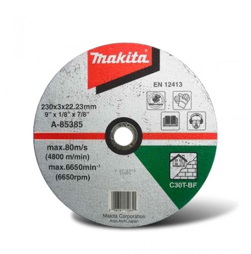 Piatra de taiere disc MAKITA 230x3x22 mm A-85385