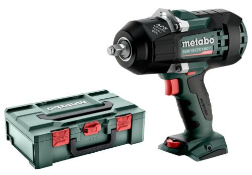 Cheie de impact fără acumulator Metabo SSW 18 LTX 1450 BL, fără baterie și încărcător - 602401840