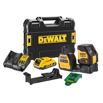 Laser în cruce verde DeWALT DCE822D1G18