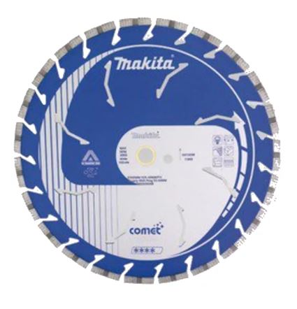 Disc de tăiere diamantat MAKITA Comet Rapid 230/22,23 mm B-12784