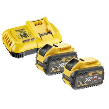 Baterie DeWALT 18/54V 2x 12.0Ah FLEXVOLT + încărcător DCB118Y2