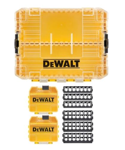 Set mediu gros DeWALT ToughCase (plus carcasă, suporturi) DT70803