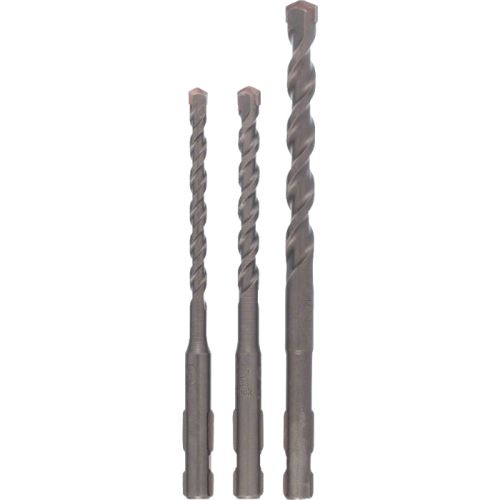 Set de burghie pentru beton BOSCH SDS-Quick 5.0x100; 6,0x100; 8,0x120 2609256908