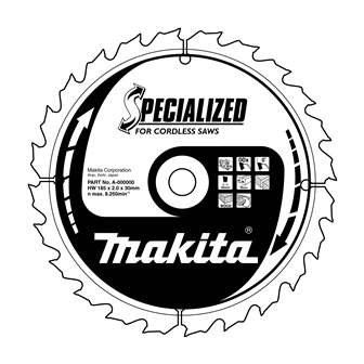 Pânză de ferăstrău pentru lemn MAKITA SPECIALIZED 136x1,5x20 mm 16 dinți pentru ferăstrău cu baterie B-10643