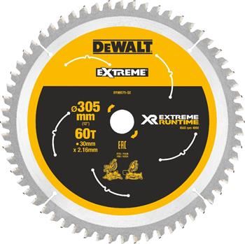 Lamă de ferăstrău DeWALT (Ideal pentru ferăstrău FLEXVOLT), 305 x 30 mm, 60 de dinți DT99575