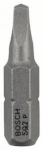 BOSCH Bit de șurubelniță extra dur Extra-Hart R2, 25 mm (25 buc) 2608521112