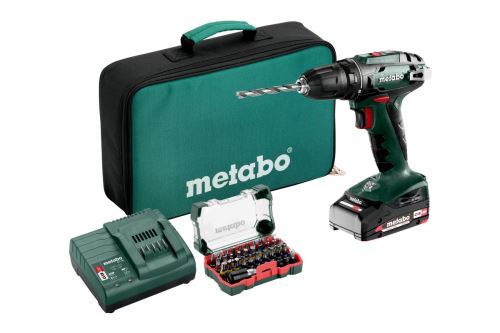 Set mașină de găurit cu acumulator Metabo BS 18 602207580