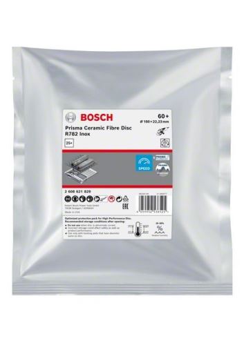 Disc fibră BOSCH EXPERT PRISMA R782,180,P60,25buc 2608621829