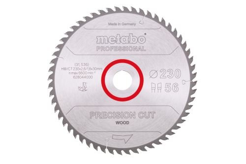 Pânză de ferăstrău METABO HW/CT 230 x 30 mm, 56 dinți 628044000