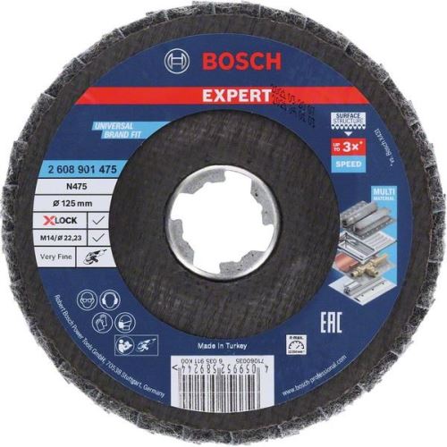 BOSCH EXPERT X-LOCK lamelar N475 SCM foarte fin125mm 2608901475