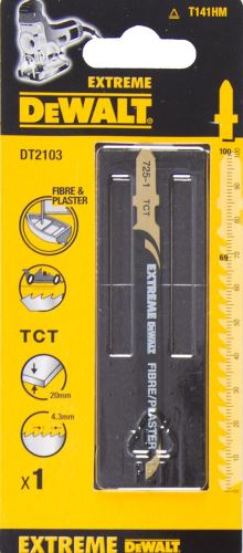 Pânză de ferăstrău DeWALT pentru plăci ceramice, 100 mm (1 buc) DT2103